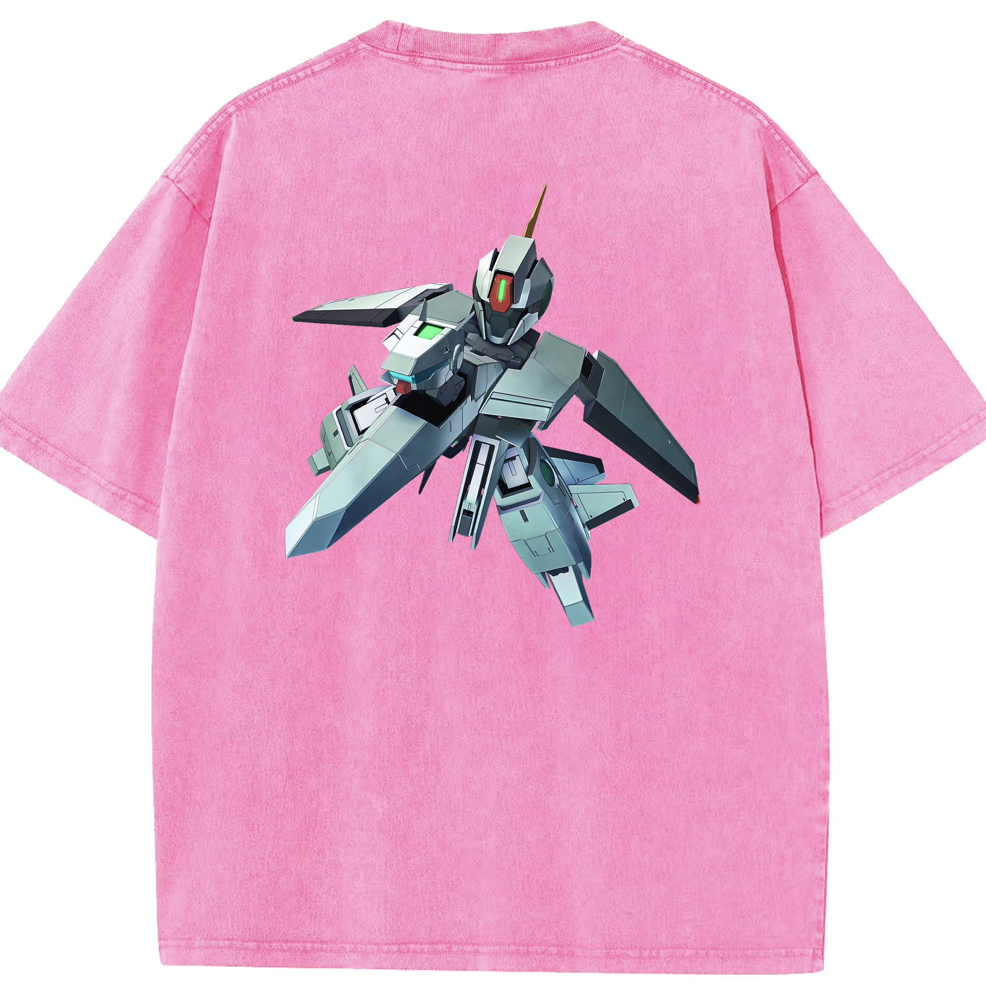 （画像用） 機動戦士ガンダム Mobile Suit Gundam 綿100% ヴィンテージ風 半袖Tシャツ（背面プリント）